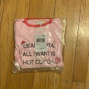 Girls NWT Christmas Pajama Set